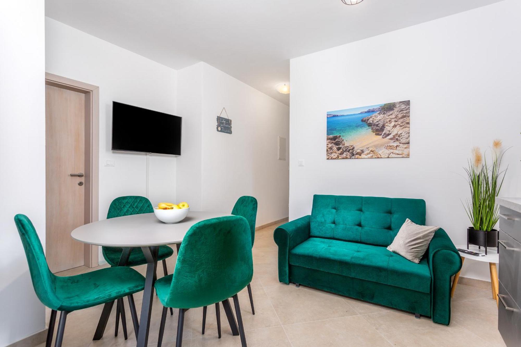 Divine Apartments Baška Exterior foto